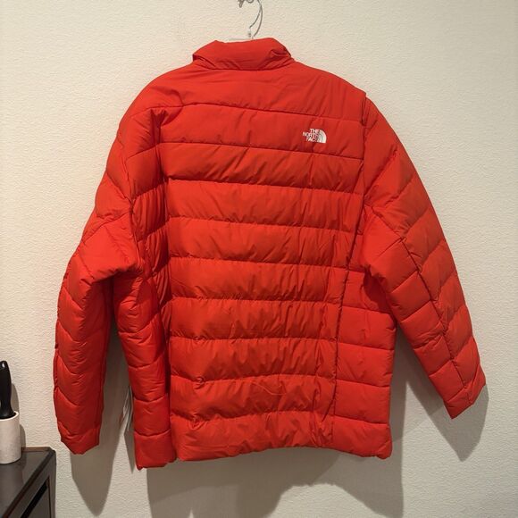 NEW The North Face Big Aconcagua 3 Jacket Puffer 600 Fill Men 4X Fiery Red - Picture 4 of 11